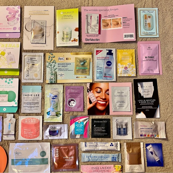 Huge Beauty Skin Care Sample Bundle - Picture 3 of 5